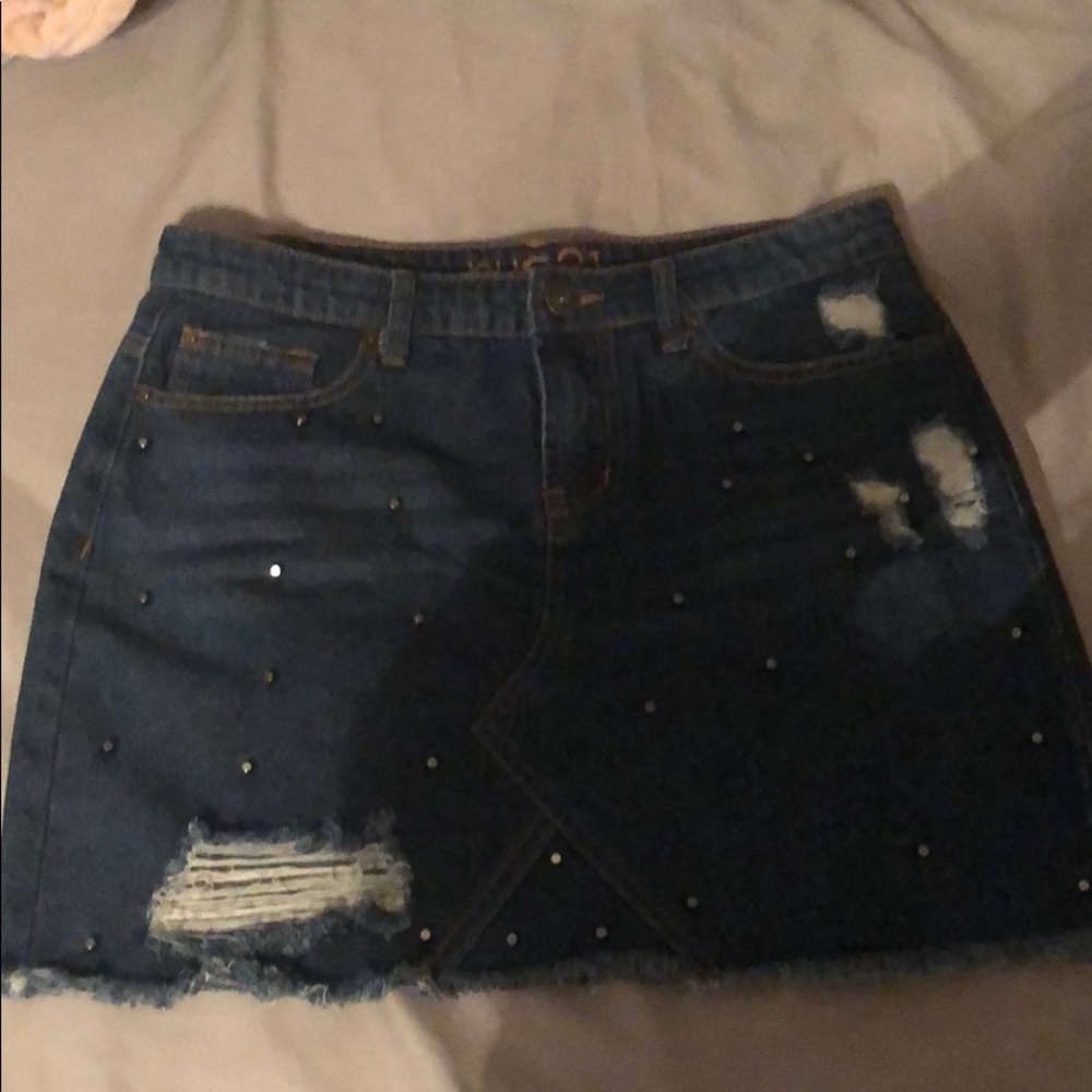 Jean skirt